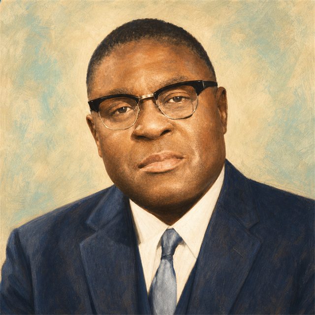 Illustrated portrait of Joseph H. Jackson